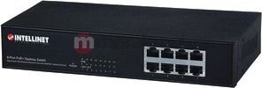 Intellinet Коммутатор Ethernet 8x10/10 0 Мбит/с RJ45 PoE/PoE+Desktopendspan цена и информация | Маршрутизаторы (роутеры) | 220.lv