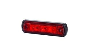 HORPOL LED gabarītgaisma - HOR65 LD677 sarkana ar atstarotāju 12/24V ECE cena un informācija | Lukturi | 220.lv