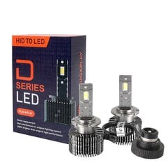Светодиодные лампочки D4S - Plug & Play - 2 шт / компл цена и информация | Автомобильные лампочки | 220.lv