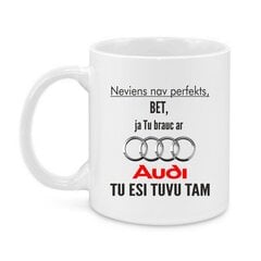 Keramikas krūze "Audi" цена и информация | Оригинальные кружки | 220.lv