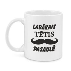 Keramikas krūze "Labākais tētis pasaulē" cena un informācija | Oriģinālas krūzes | 220.lv