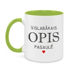 Keramikas krūze "Vislabākais Opis pasaulē" cena un informācija | Oriģinālas krūzes | 220.lv