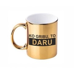 Keramikas krūze "Ko gribu, to daru!" цена и информация | Оригинальные кружки | 220.lv