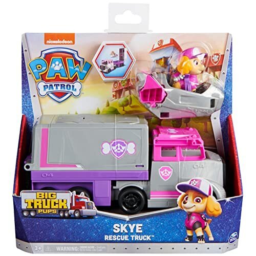 Transportlīdzeklis Skye Big truck pups Ķepu Patruļa (Paw Patrol) cena un informācija | Rotaļlietas meitenēm | 220.lv