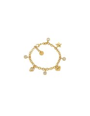 Liu.Jo Модный позолоченный браслет с подвесками Brilliant LJ1652 цена и информация | Женские браслеты | 220.lv