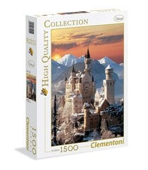 Puzle Neuschwanstein Castle Clementoni, 1500 d. cena un informācija | Puzles, 3D puzles | 220.lv