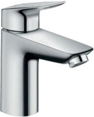 HANSGROHE Vienas sviras izlietnes maisītājs 100 bez notekūdeņu komplekta 71101000 cena un informācija | Jaucējkrāni | 220.lv