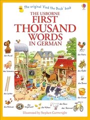 First Thousand Words in German New edition цена и информация | Книги для подростков и молодежи | 220.lv