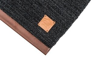 Fanni K vilnas paklājs Luoto, melns – dažādi izmēri, 140x200 cm цена и информация | Коврики | 220.lv