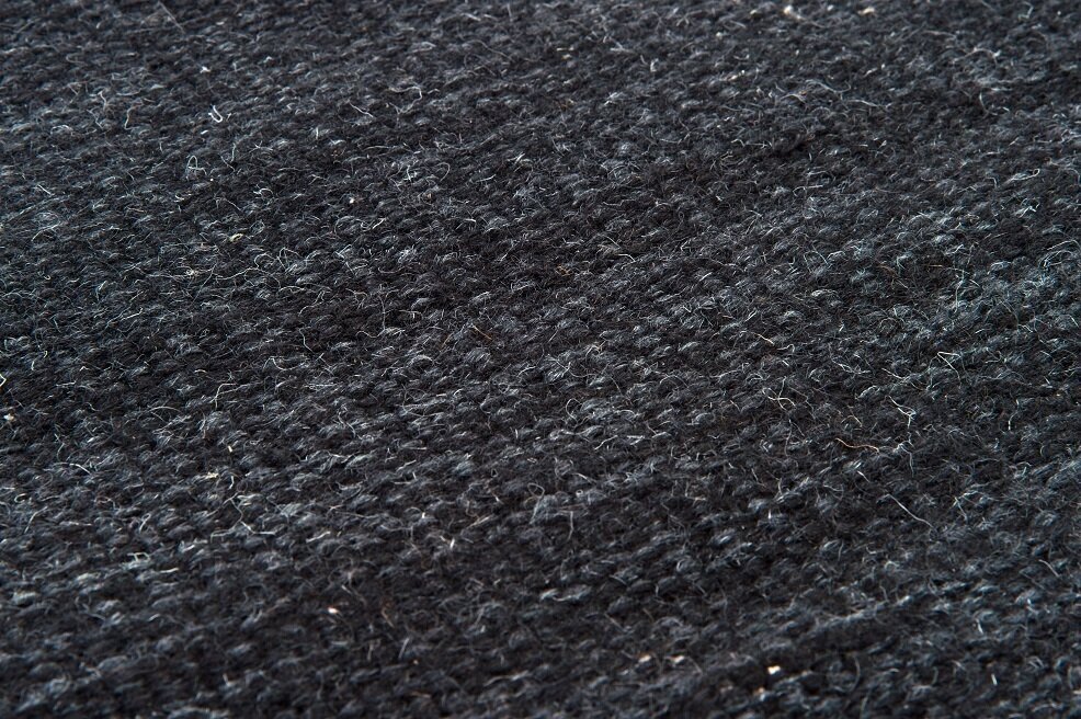 Fanni K vilnas paklājs Luoto, melns – dažādi izmēri, 140x200 cm цена и информация | Paklāji | 220.lv