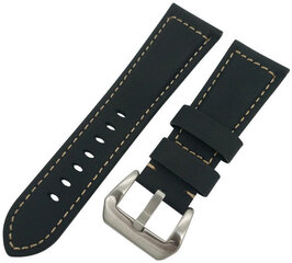 4wrist Watch Band Black cena un informācija | Viedpulksteņu un viedo aproču aksesuāri | 220.lv