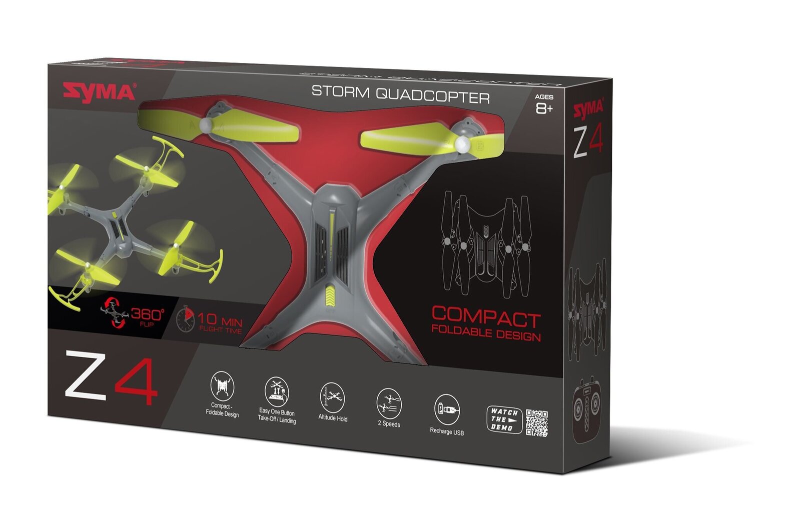 Drons R/C Storm Quadcopter Z4 Syma цена и информация | Rotaļlietas zēniem | 220.lv