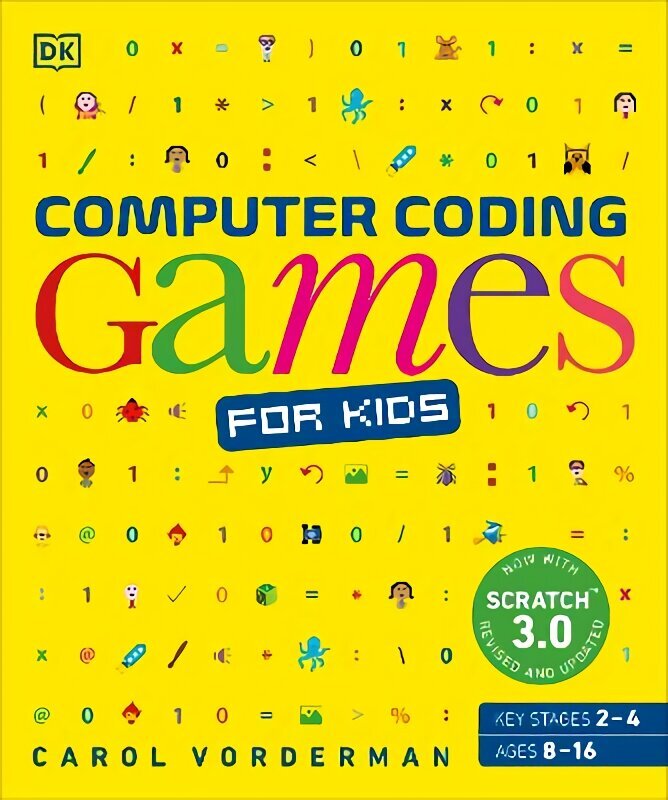 Computer Coding Games for Kids: A unique step-by-step visual guide, from binary code to building games цена и информация | Grāmatas pusaudžiem un jauniešiem | 220.lv