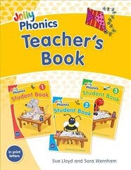 Jolly Phonics Teacher's Book: In Print Letters (American English edition) цена и информация | Книги для подростков и молодежи | 220.lv