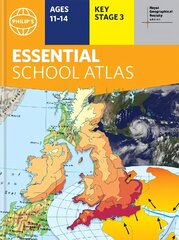 Philip's RGS Essential School Atlas cena un informācija | Grāmatas pusaudžiem un jauniešiem | 220.lv