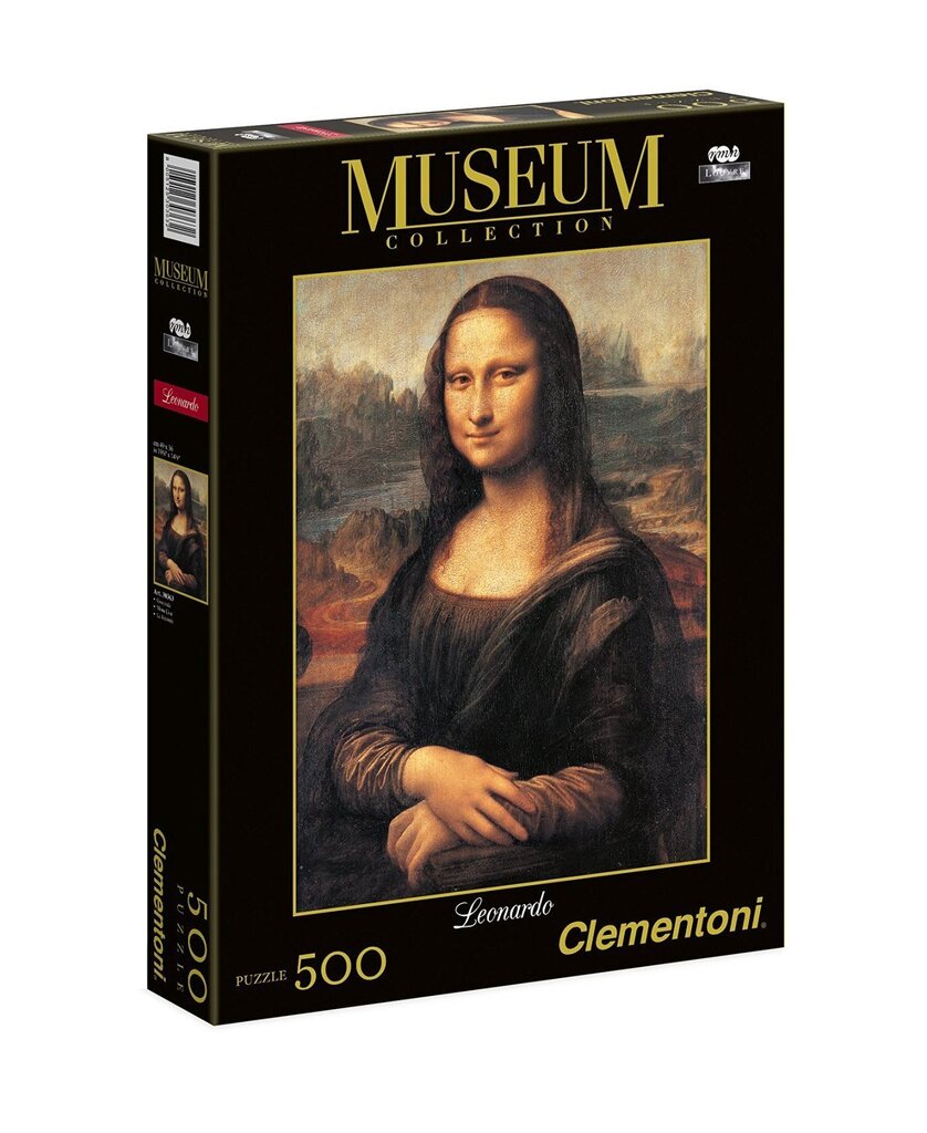 Puzle Clementoni 500 gab. Mona Lisa cena un informācija | Puzles, 3D puzles | 220.lv