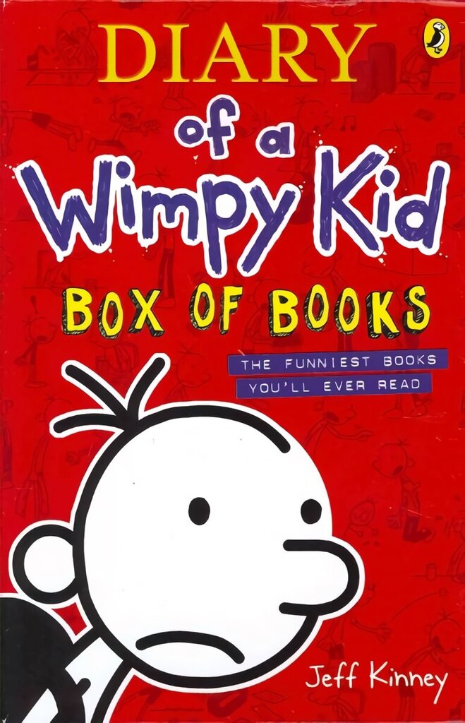 Diary of a Wimpy Kid Box of Books цена и информация | Grāmatas pusaudžiem un jauniešiem | 220.lv