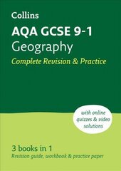 AQA GCSE 9-1 Geography Complete Revision & Practice: Ideal for Home Learning, 2023 and 2024 Exams 2nd Revised edition cena un informācija | Grāmatas pusaudžiem un jauniešiem | 220.lv