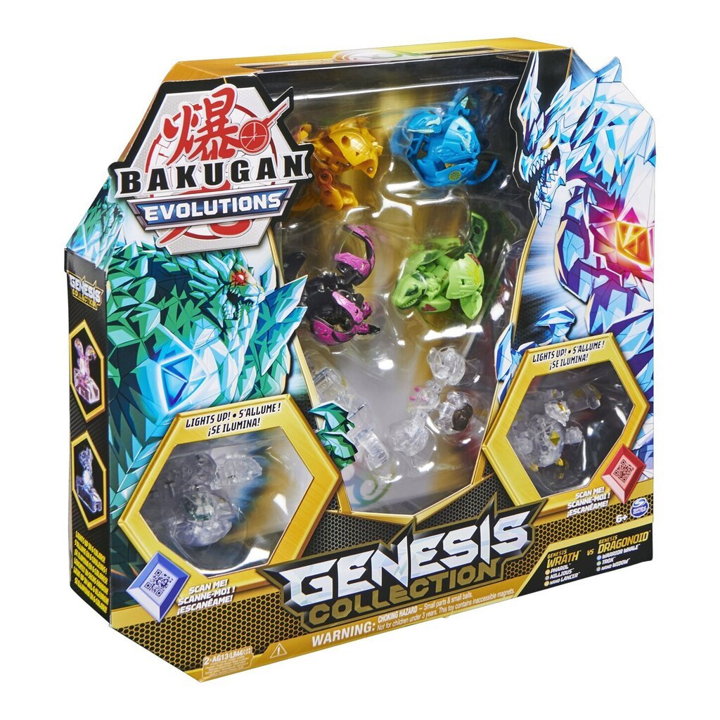 Komplekts Bakugan Elemental Clash, Genesis Collection cena | 220.lv