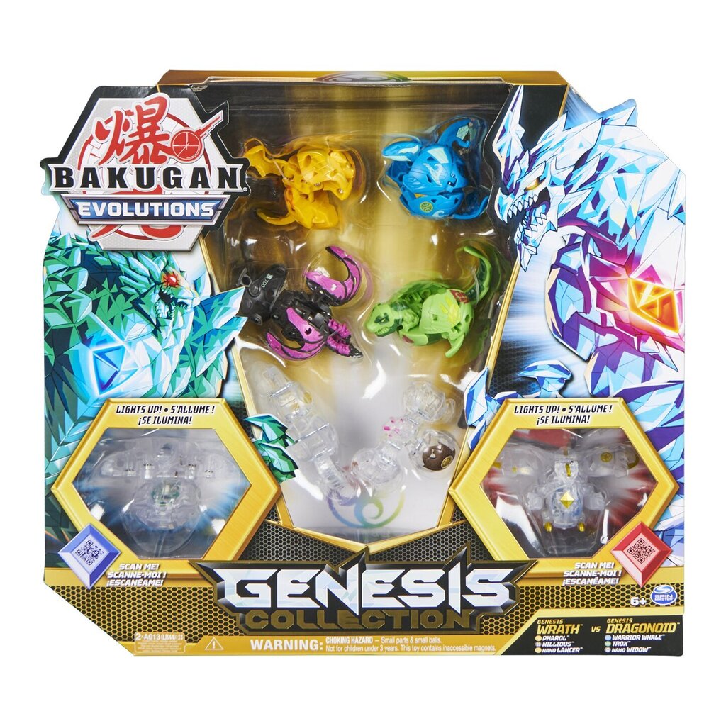 Набор Bakugan Elemental Clash, Genesis Collection цена | 220.lv