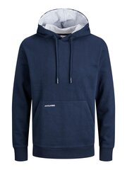 Jack & Jones vīriešu sporta krekls 12211451*02, tumši zils 5715309741688 cena un informācija | Vīriešu džemperi | 220.lv