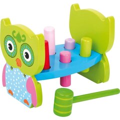 Ковочная скамья, сова цена и информация | Игрушки для малышей | 220.lv