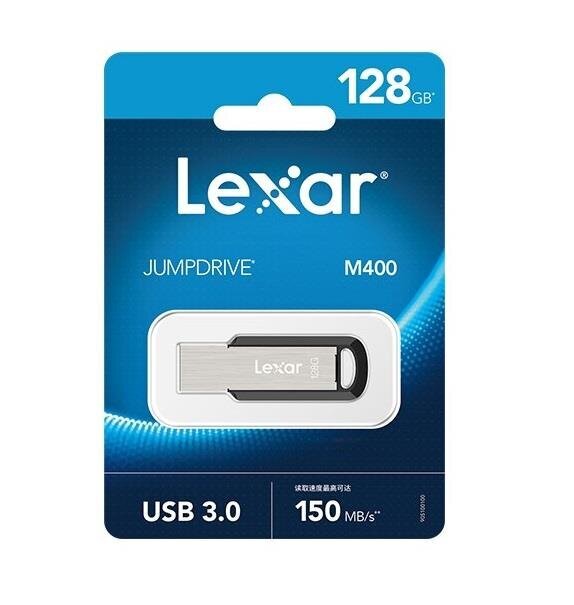 USb atmiņa USB3 128GB/M400 LJDM400128G-BNBNG LEXAR cena un informācija | USB Atmiņas kartes | 220.lv