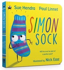 Simon Sock Board Book цена и информация | Книги для малышей | 220.lv