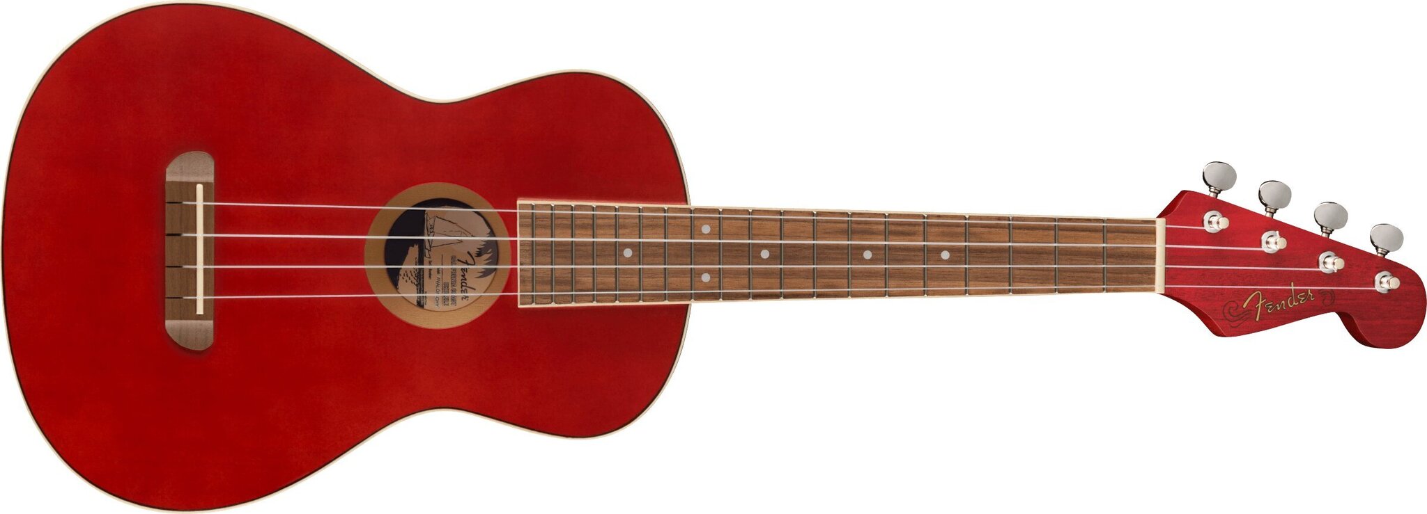 Tenora ukulele Fender AVALON TENOR UKE, ķirsis cena un informācija | Ģitāras | 220.lv