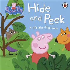 Peppa Pig: Hide and Peek: A Lift-the-Flap Book cena un informācija | Grāmatas mazuļiem | 220.lv