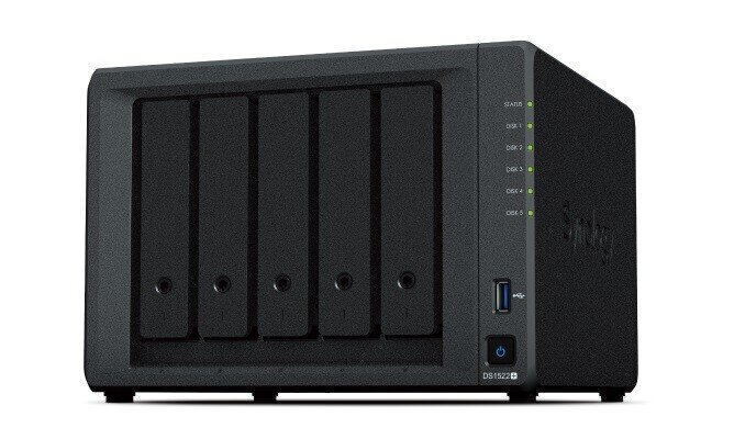 NAS STORAGE TOWER 5BAY 2XM.2/NO HDD USB3 DS1522+ SYNOLOGY cena un informācija | Ārējie cietie diski | 220.lv