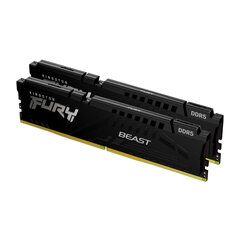 Оперативная память DDR5 Fury Beast Black 64GB(232GB)/4800 CL38 цена и информация | Оперативная память (RAM) | 220.lv