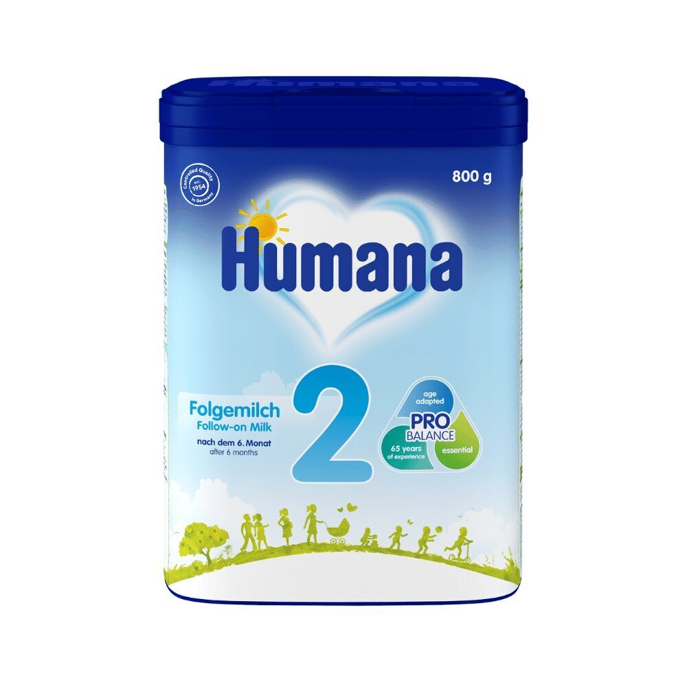 Humana 2 PRO Balance, 800 g цена и информация | Piena maisījumi (6+ mēn.) | 220.lv