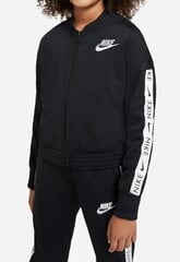 Cпортивный костюм Nike G Nsw Trk Suit Tricot CU8374 010, черный цена и информация | Комплекты для девочек | 220.lv