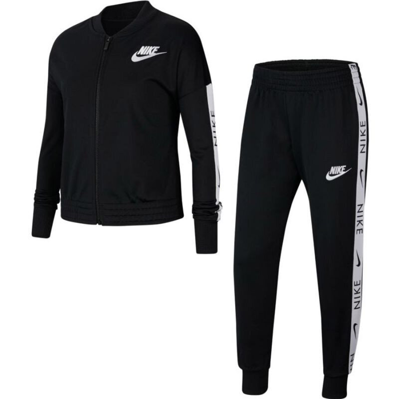 Nike Sporta Tērpi G Nsw Trk Suit Tricot Black CU8374 010 цена и информация | Komplekti meitenēm | 220.lv