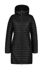 Luhta женское пальто Inansaari 32468-2*990, черный 6438522665614 цена и информация | Женские куртки | 220.lv