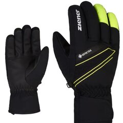 Мужские горнолыжные перчатки ZIENER GORE-TEX GUNAR GTX GLOVE SKI ALPINE 801083-12737-9.5 цена и информация | Мужские шарфы, шапки, перчатки | 220.lv