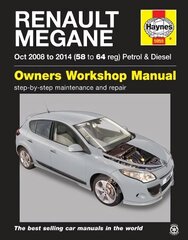 Renault Megane (Oct '08-'14) 58 To 64 цена и информация | Путеводители, путешествия | 220.lv