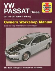VW Passat Diesel ('11-'14) 60 To 64 цена и информация | Путеводители, путешествия | 220.lv