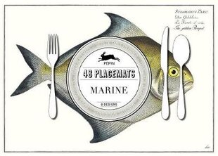 Marine: Placemat Pad цена и информация | Книги рецептов | 220.lv