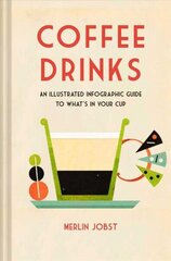 Coffee Drinks: An Illustrated Infographic Guide to What's in Your Cup цена и информация | Книги рецептов | 220.lv