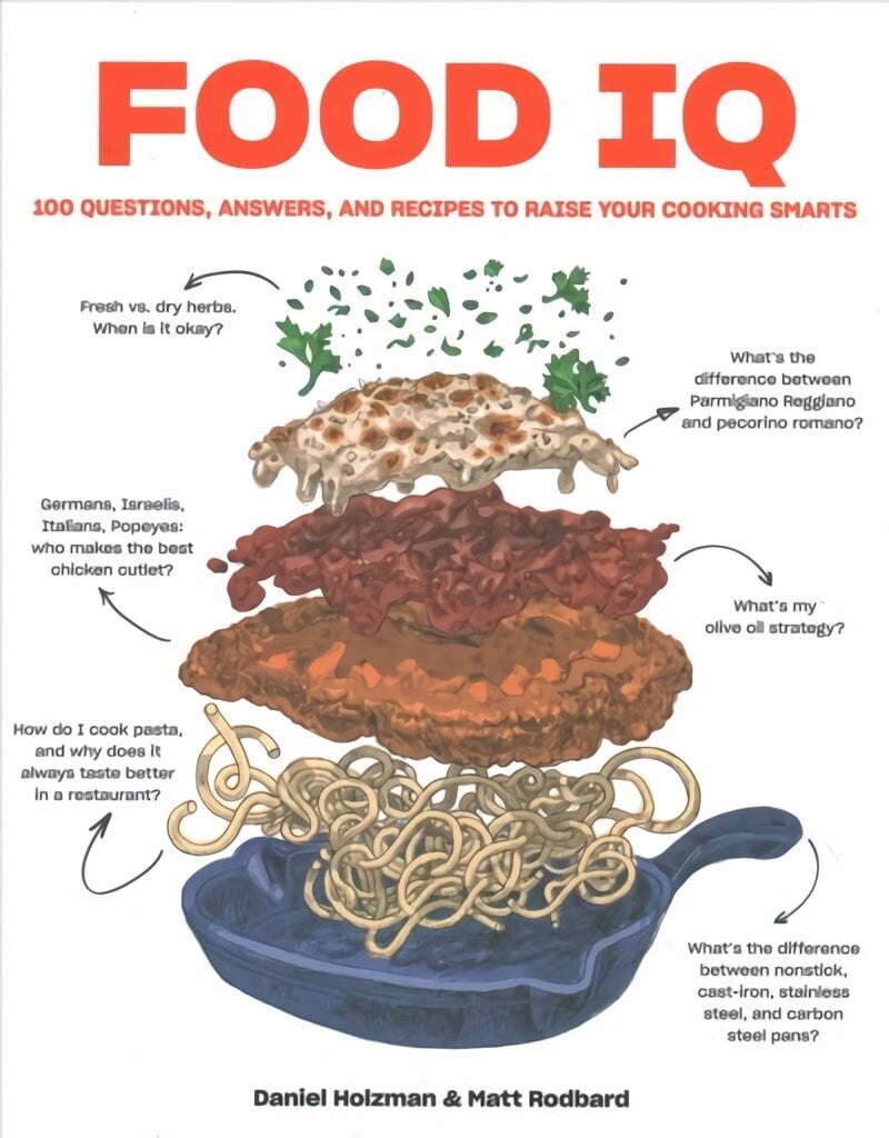 Food IQ: 100 Questions, Answers, and Recipes to Raise Your Cooking Smarts cena un informācija | Pavārgrāmatas | 220.lv