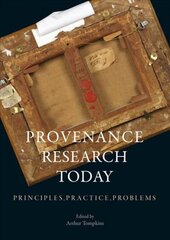 Provenance Research Today: Principles, Practice, Problems cena un informācija | Mākslas grāmatas | 220.lv