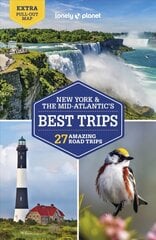 Lonely Planet New York & the Mid-Atlantic's Best Trips 4th edition цена и информация | Путеводители, путешествия | 220.lv