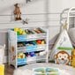 Bērnistabas plaukts rotaļlietām цена и информация | Plaukti bērnu istabai | 220.lv