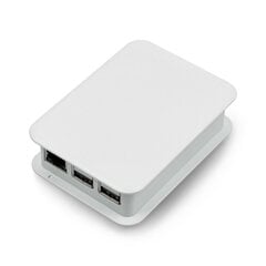 Korpuss piemērots TEKO Raspberry Pi Model 3B+/3B/2B, gaiši pelēks цена и информация | Электроника с открытым кодом | 220.lv