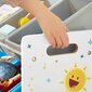 Rotaļlietu plaukts ar 16 noņemamām kastēm цена и информация | Plaukti bērnu istabai | 220.lv