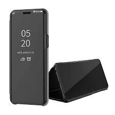 Smart Clear View Case for Samsung S9 Plus G965 black цена и информация | Чехлы для телефонов | 220.lv