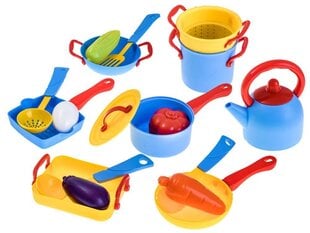 Набор игрушечной посуды, 18 шт. цена и информация | Игрушки для девочек | 220.lv