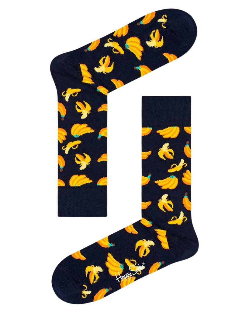 Vīriešu zeķes Happy Sock Banana cena un informācija | Vīriešu zeķes | 220.lv